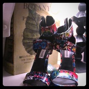 Coolest graffitied shoes
